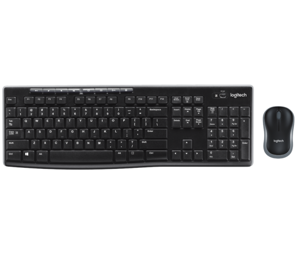 Logitech MK270 - toetsenbord en muis (920-004509)